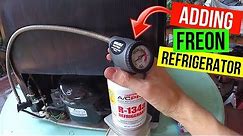 How To Correctly Add Freon to your Refrigerator R134a -Jonny DIY
