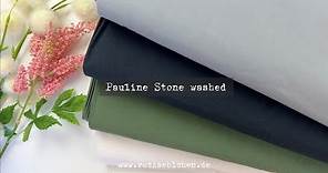 Popeline Pauline Stone Washed