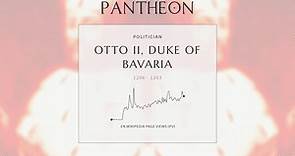 Otto II, Duke of Bavaria Biography - Duke of Bavaria