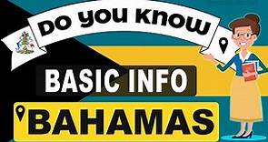 Do You Know Bahamas Basic Information | World Countries Information #12 - GK & Quizzes