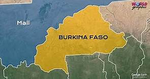Burkina Faso Map, Regions, Provinces, Population