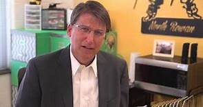 Governor Pat McCrory Welcome Message to North Carolina Teachers