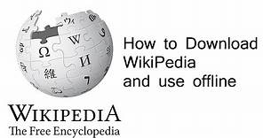How to download wikipedia offline ✔