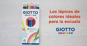 Lápices de colores Giotto Colors 3.0 - Ideales para la escuela