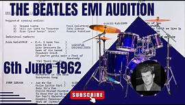 The Beatles EMI Audition 6th June 1962 at Abbey Road with George Martin - Part 1