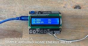 Make A Simple Arduino Energy Meter