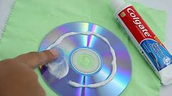 Remove Scratches Of A DVD or CD With Toothpaste.....it works 100%