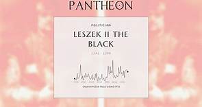 Leszek II the Black Biography - High Duke of Poland