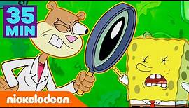 SpongeBob Schwammkopf | 35 MINUTEN mit Sandys besten Experimenten! | Nickelodeon Deutschland
