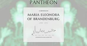Maria Eleonora of Brandenburg Biography - Queen of Sweden from 1620 to 1632