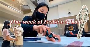 Week in my life at fashion school | NYC fashion student, Parsons art school vlog