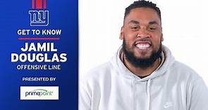Get to Know: Jamil Douglas | New York Giants