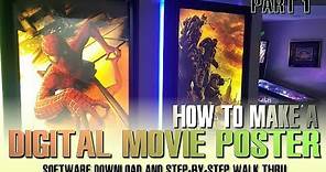 How-To Create A Digital Movie Poster - Part 1 (Complete DL)