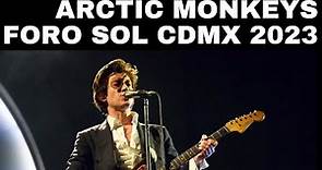 Arctic Monkeys Live - Foro Sol, Mexico City (October 7, 2023)