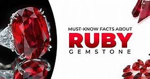 You Must Know About Ruby Gemstone