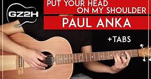 Put Your Head On My Shoulder Guitar Tutorial Paul Anka Guitar Lesson |Strummed Fingerpicked|