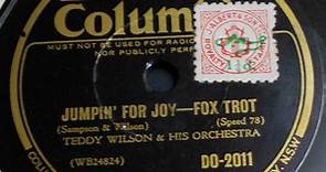 Teddy Wilson & His Orchestra - Jumpin' For Joy / The Man I Love