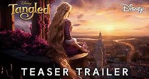 Tangled Live Action (2025) | Teaser Trailer | Disney (4K) | rapunzel trailer