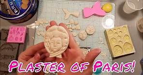 How to Use Plaster Of Paris - Molding/In Molds (Products listed below)