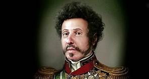Reconstituição do rosto de Dom Pedro I, 1º imperador do Brasil.