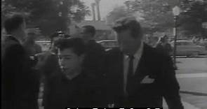 Humphrey Bogart Funeral - Beverly Hills - 1957