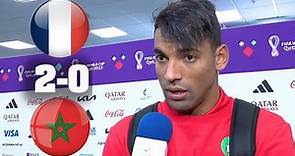Ahmed Reda Tagnaouti I France 2-0 Morocco Post Match Interview I World Cup Qatar 2022 🏆 🇫🇷🗨️