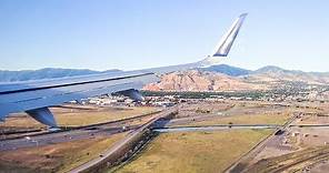 [FLIGHT LANDING] Delta A321 - Beautiful Evening Landing into Salt Lake City