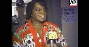 James brown wife in hospital