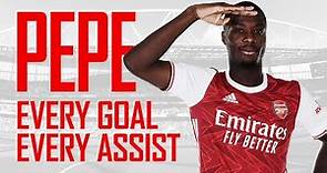 The best of Nicolas Pepe | Every goal and assist | 2019/20