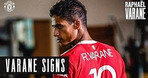 Welcome to Manchester United Raphael Varane! | New Signings 2021/22