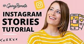 Beginner Instagram Stories Tutorial