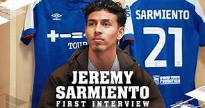JEREMY SARMIENTO'S FIRST TOWN INTERVIEW
