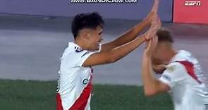 Esequiel Barco anotó doblete para el 3-2 de River Plate vs. Sporting Cristal.