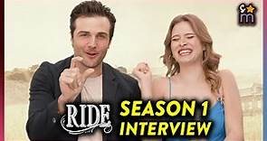 Beau Mirchoff & Tiera Skovbye Talk RIDE Season 1, Riverdale & Good Trouble | Interview