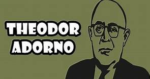 Theodor Adorno - Filosofía