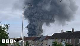 Staff evacuated amid blaze at Bellshill medical waste plant