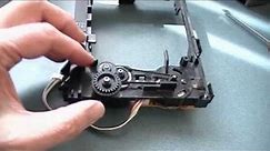 Sony CD Player Tray Disassembled