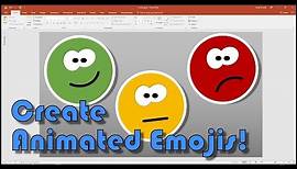 Create Your Own Animated Smiley Emojis In PowerPoint