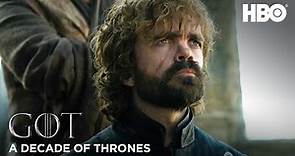 A Decade of Game of Thrones | Peter Dinklage on Tyrion Lannister (HBO)
