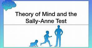 Theory of Mind and the Sally Anne Test