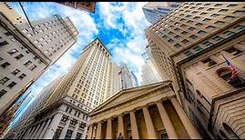 A Look At Wall Street, New York City