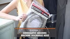 Everbilt 8 ft. Corrugated Washing Machine Discharge Hose HRBDIS08EB
