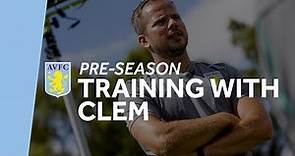 Villa in Portugal: Stephen Clemence training