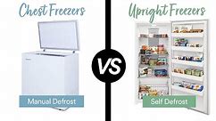 Chest Freezer vs. Upright Freezer
