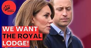 Prince Andrew Out! William & Kate eye-up the Royal Lodge
