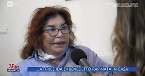 L'attrice Ida di Benedetto rapinata in casa - La vita in diretta 23/09/2023