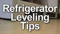 How to Adjust Refrigerator Doors so they Close Properly