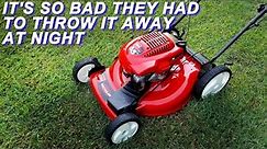 Someone Threw Away A Good Toro Lawn Mower