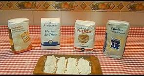 Cómo saber diferenciar las harinas y para que se utilizan (pan y reposteria)