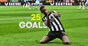 Alexander Isak - All 25 Goals for Newcastle So Far